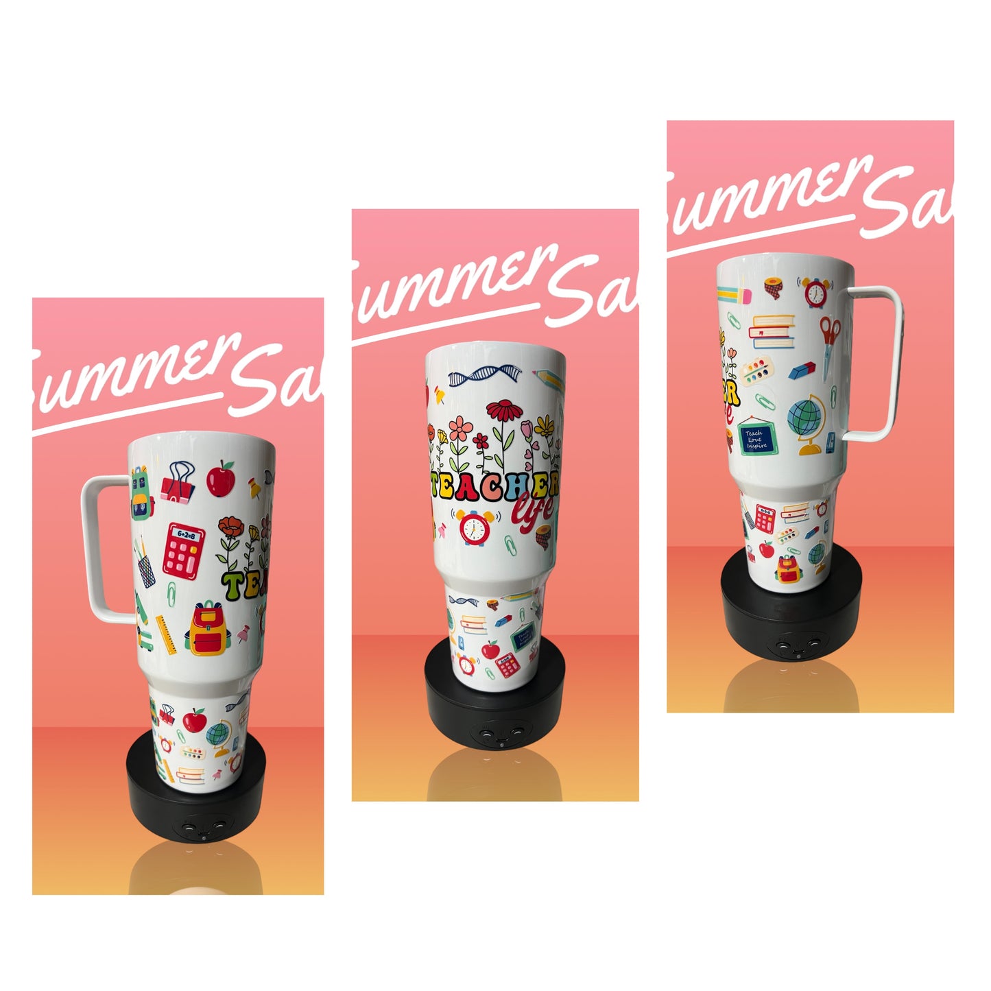 Custom Teacher Life 40 oz. Tumbler ®