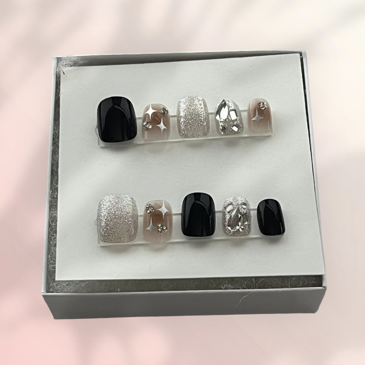 Hello Beautiful Boutique False Nail Square Round Style®