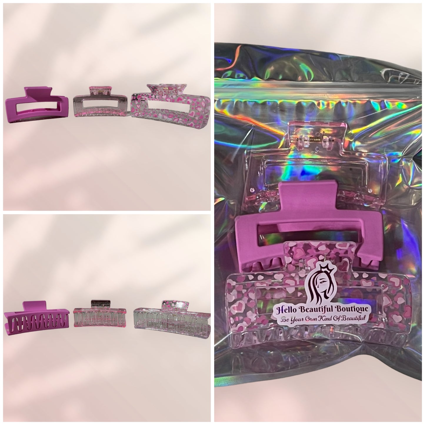 Hair Clips - 3 Piece ®