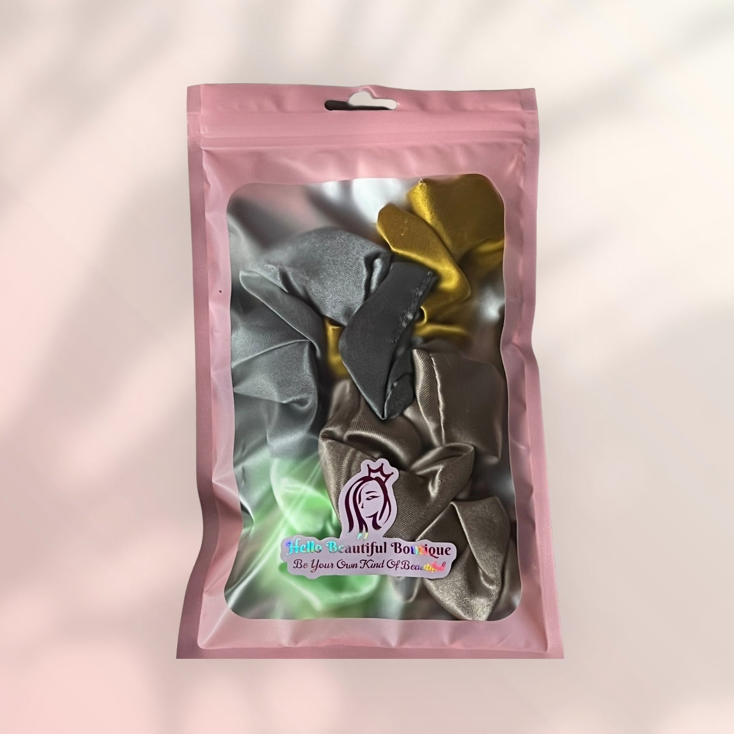 Satin Scrunchies - 4 pack ®