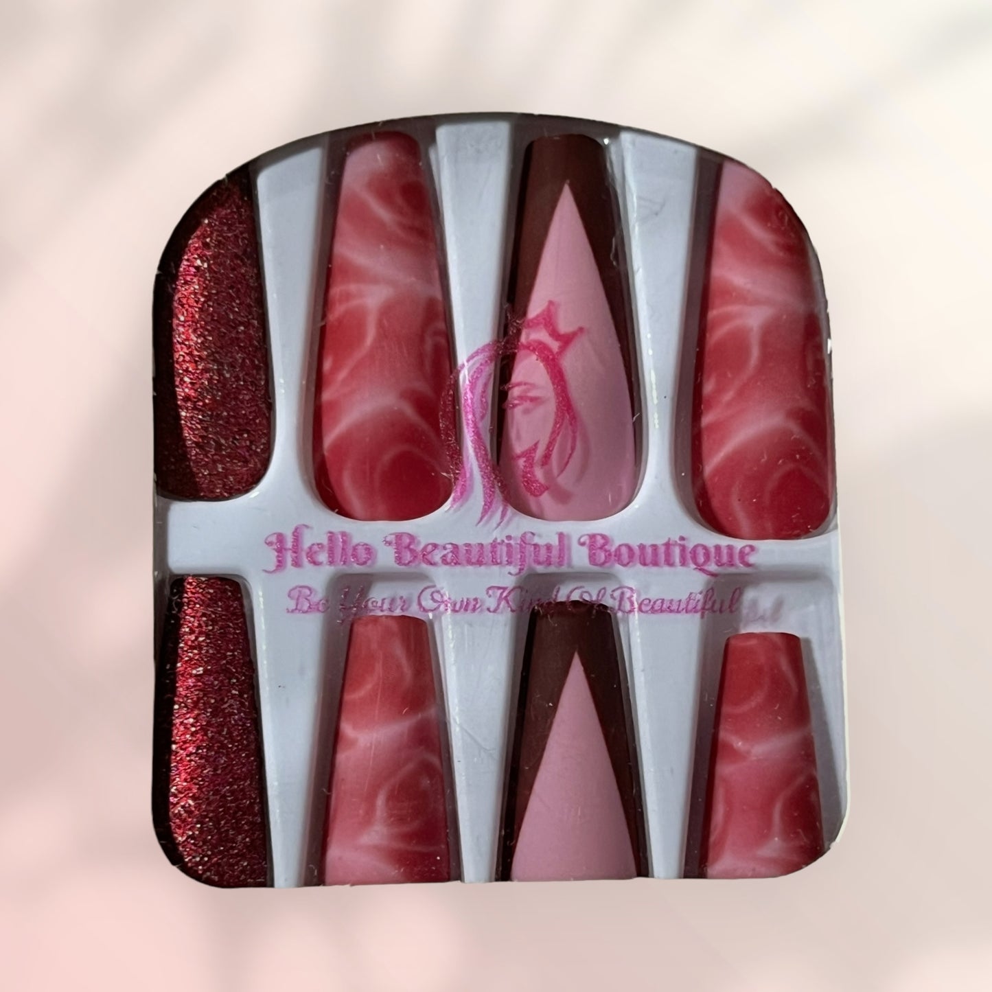 Hello Beautiful Boutique False Nails Ballerina Style®