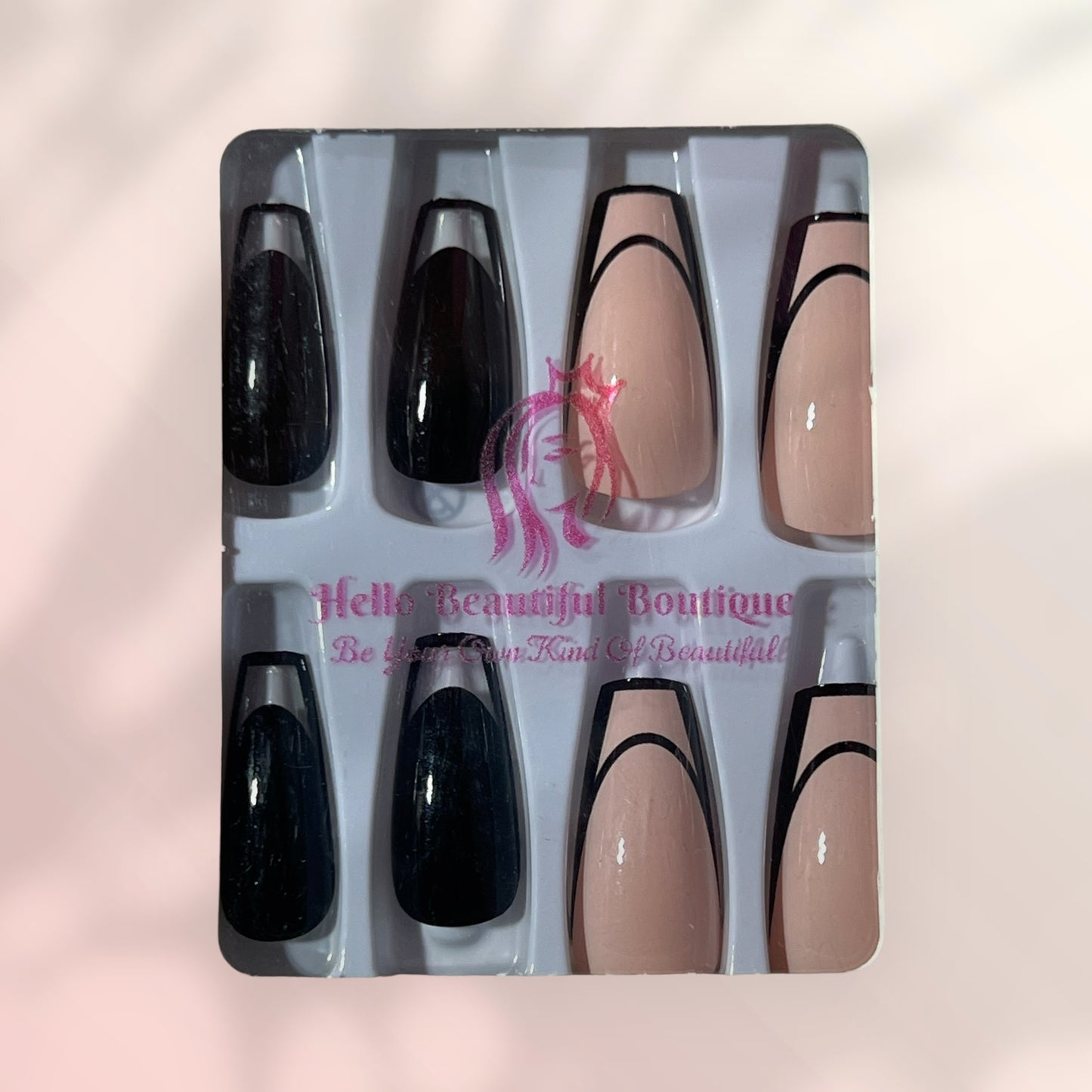 Hello Beautiful Boutique False Nails Ballerina Style®