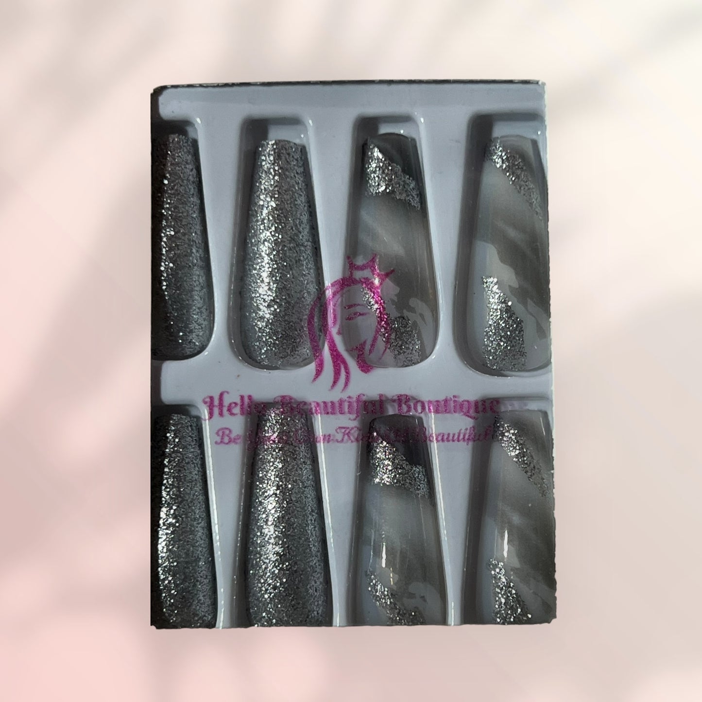 Hello Beautiful Boutique False Nails Ballerina Style®