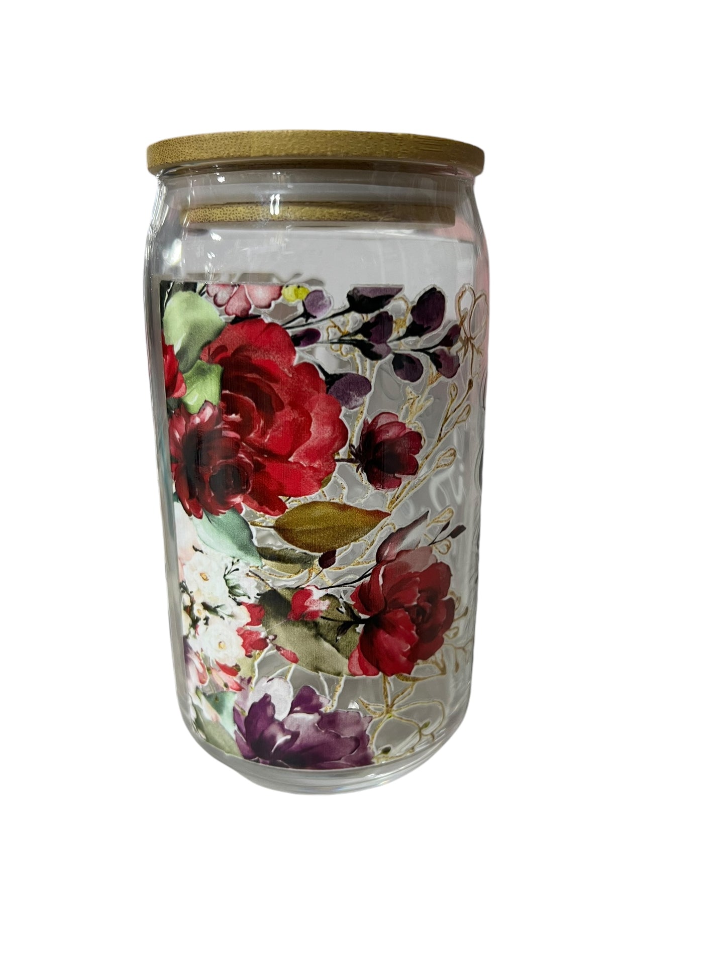 Glass Tumbler with Bamboo Lid 16 oz. - Sister ®