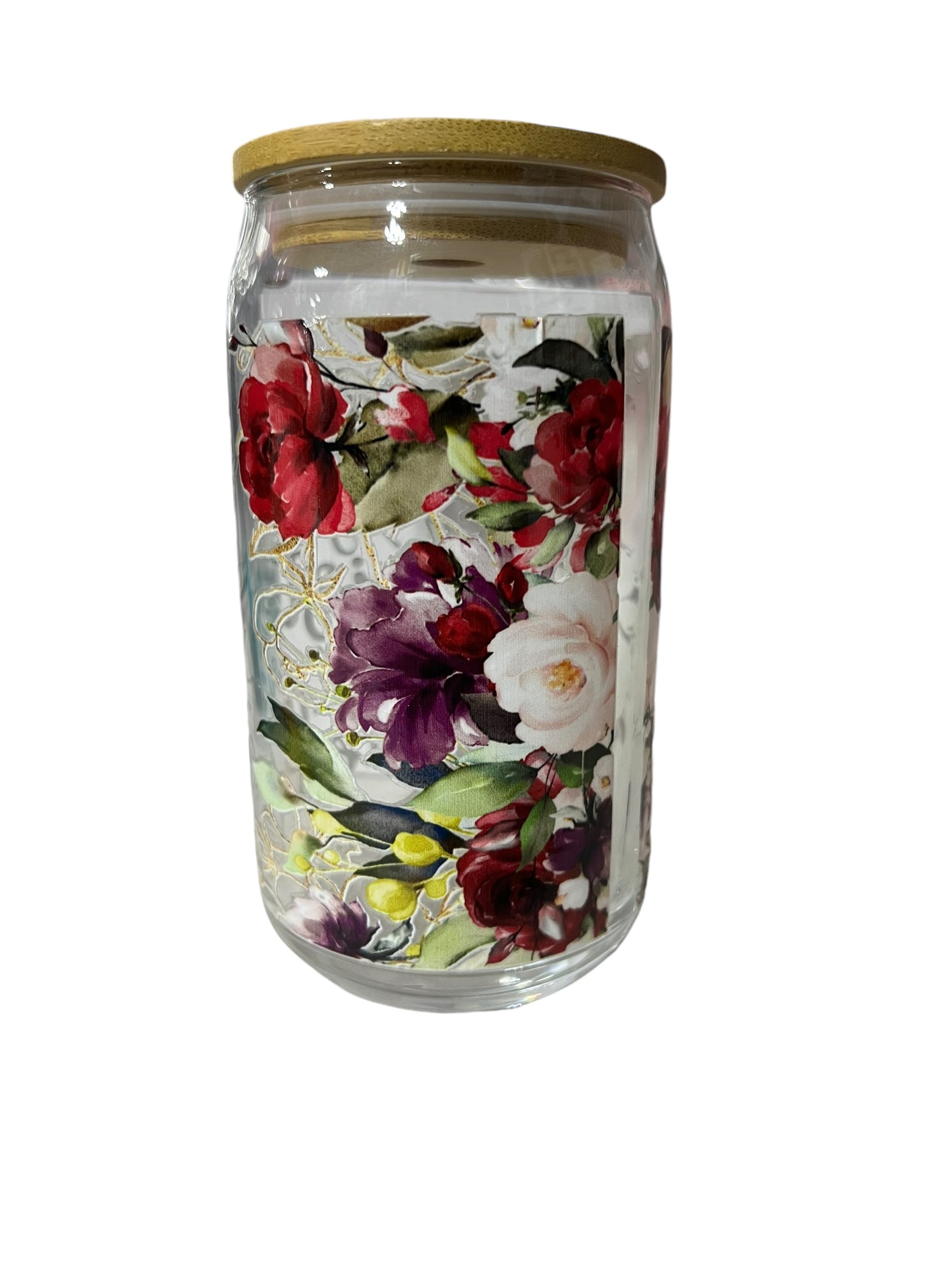 Glass Tumbler with Bamboo Lid 16 oz. - Sister ®