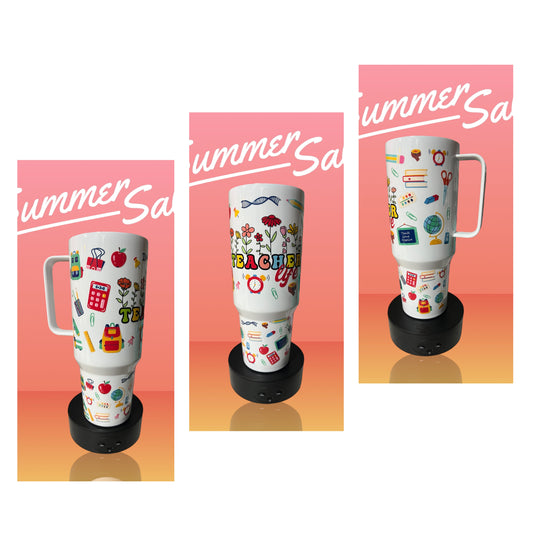 Custom Teacher Life 40 oz. Tumbler ®