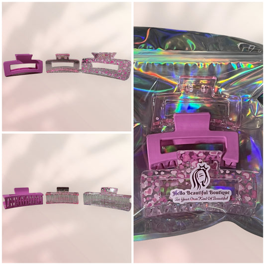 Hair Clips - 3 Piece ®
