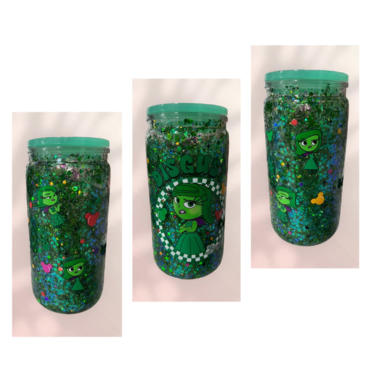 Custom Inside Out Disgust Cup 16 oz. plastic. ®